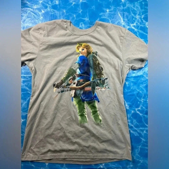 The Legend of Zelda Breath of the Wild - T Shirt - Large - Picture 3 of 4
